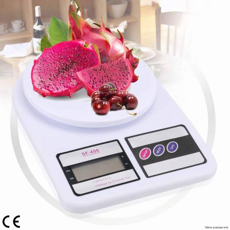 ANKAVERSE LCD Ekranlı Mutfak Tartısı ön yüz