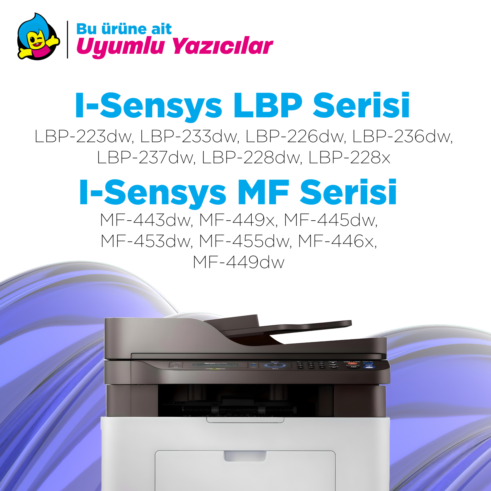 Uyumlu yazıcılar