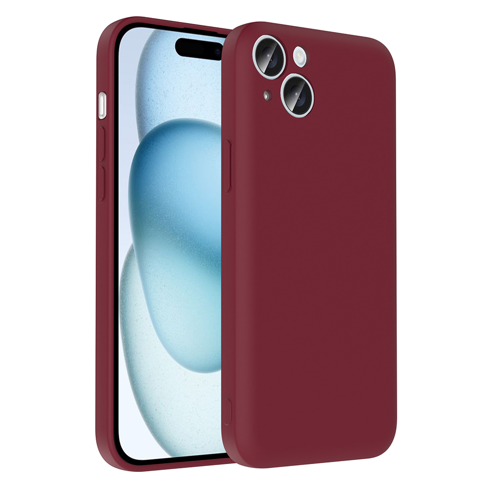Apple iPhone 15 Kılıf Kamera Korumalı Kartlık Hazneli Zore Vitra Kapak - 3