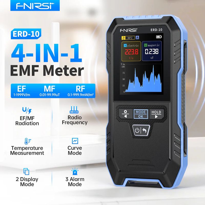 Fnirsi ERD-10 Manyetik ve Elektrik Alan Ölçer