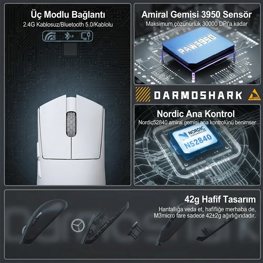 Darmoshark M3 Micro Pro Specs