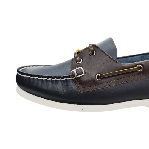 Lacivert Kahve Tımbırlant Erkek Ayakkabı