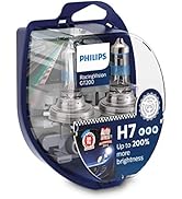 Philips RacingVision GT200 H7 far ampulü + %200, ikili set 12972RGTS2 Twin Box