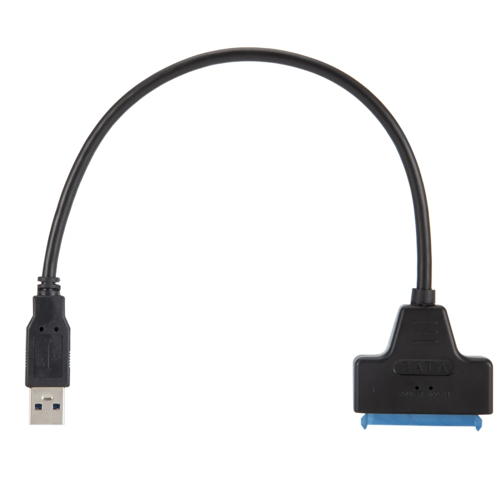 USB 3.0 To SATA 22 Pin SSD Cable Adapter For External 2.5 