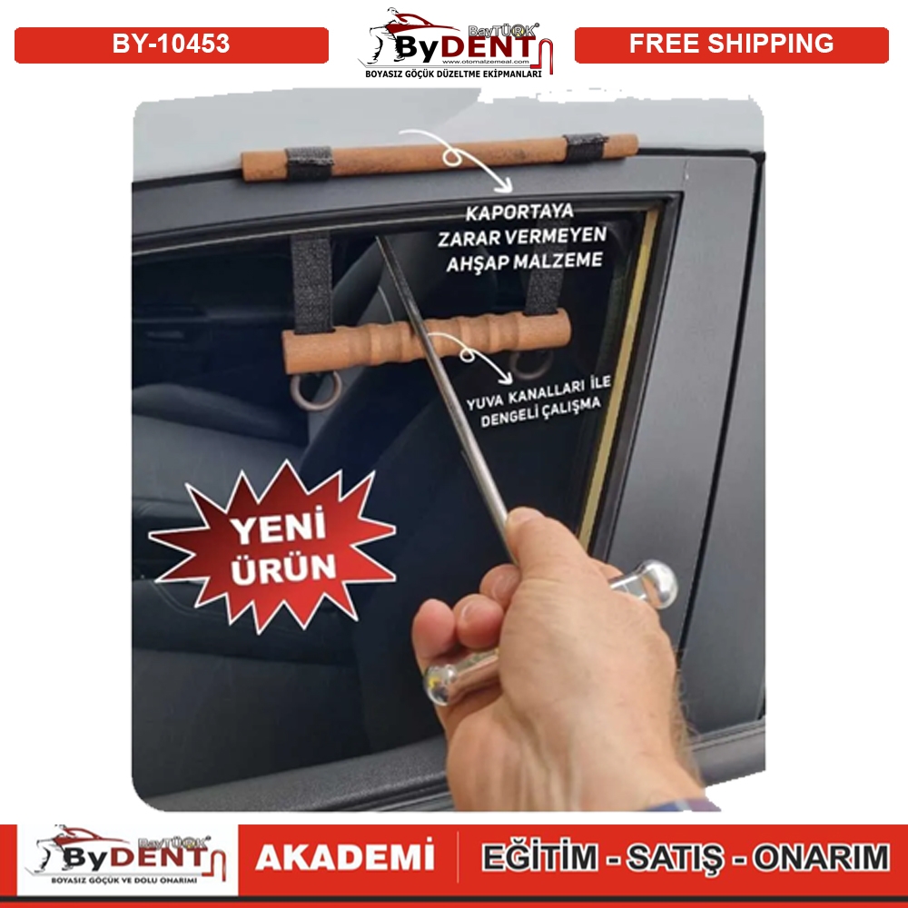 Boyasız Göçük Düzeltme Kapı Askı Aparatı Ahşap | Profesyoneller için Özel Üretim