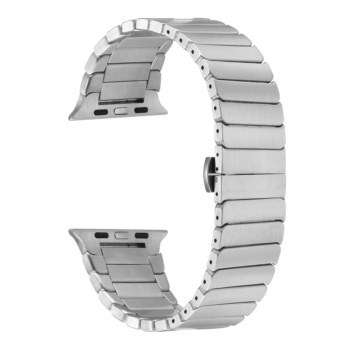 ​​​Apple Watch 7 41mm Kordon KRD-79 Metal Strap Kayış - 5