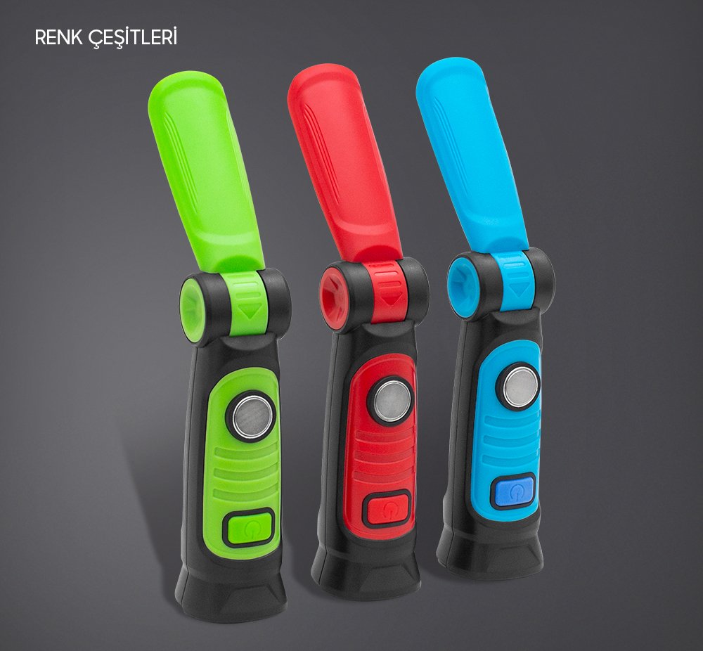 Powermaster JK102 Çok Fonksiyonlu El Feneri