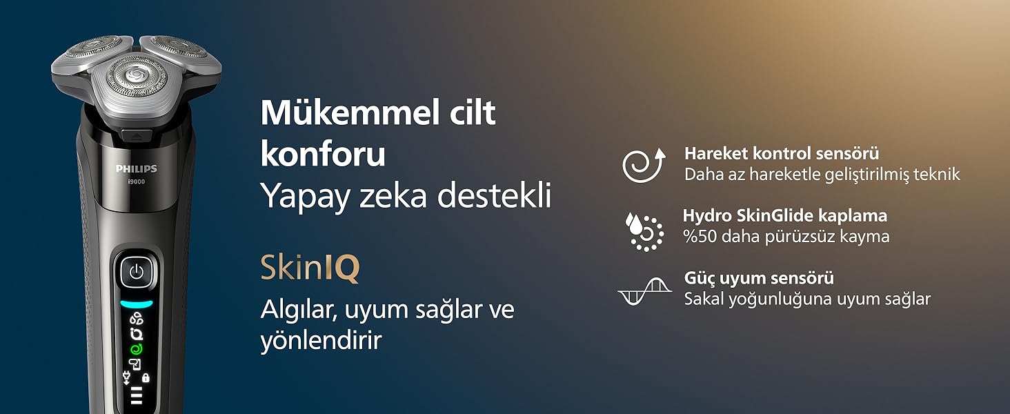 Philips tıraş makinesi, Philips premium tıraş, i9000