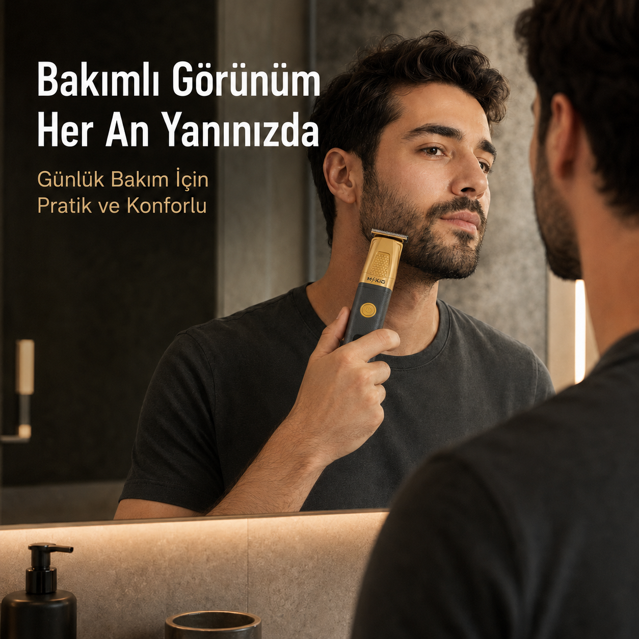 MKİO günlük sakal bakımı kullanım anı