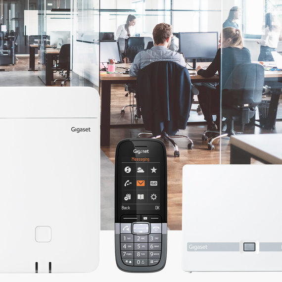 Gigaset SL850H PRO ofiste baz istasyonu ile mesajlaşma