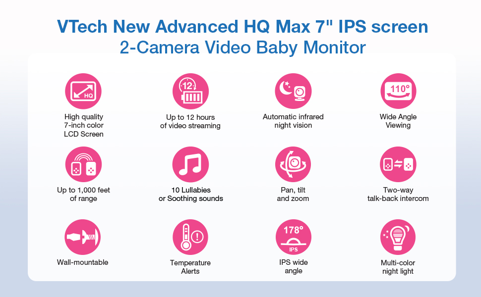 VTech HQ bebek monitörü