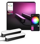Philips Hue White and Color Ambiance Smart Play LED çubuk, 2 adet, akıllı lambalı temel kit.