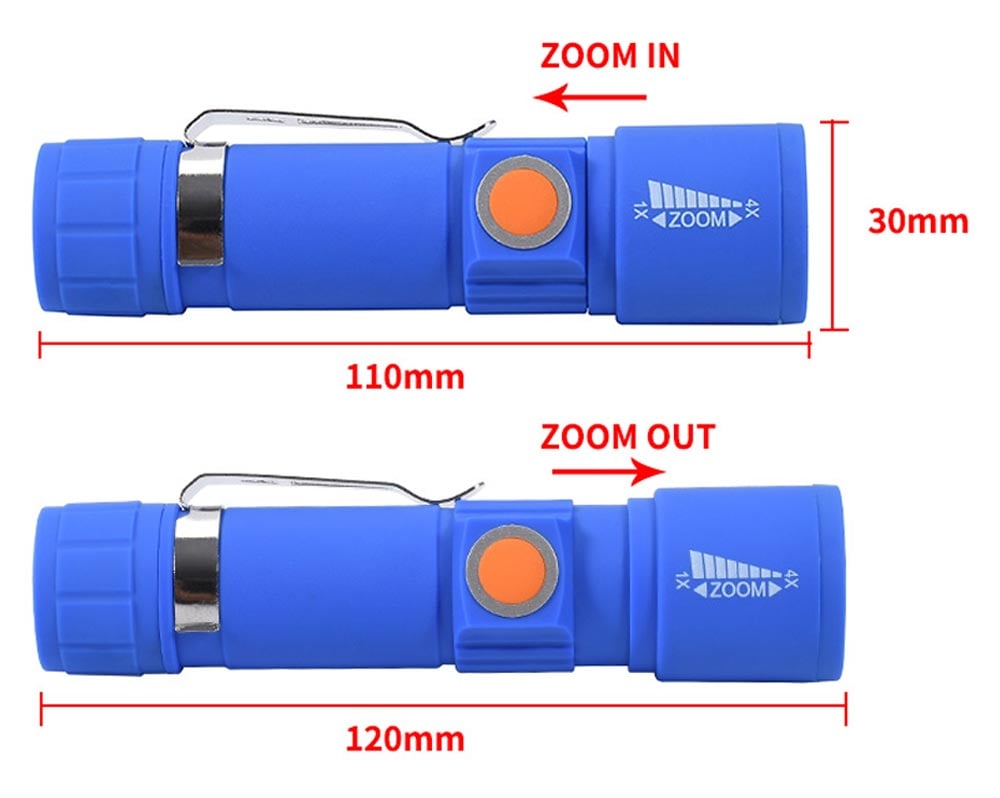 Powermaster Usb'li Şarjlı El Feneri MX-616S