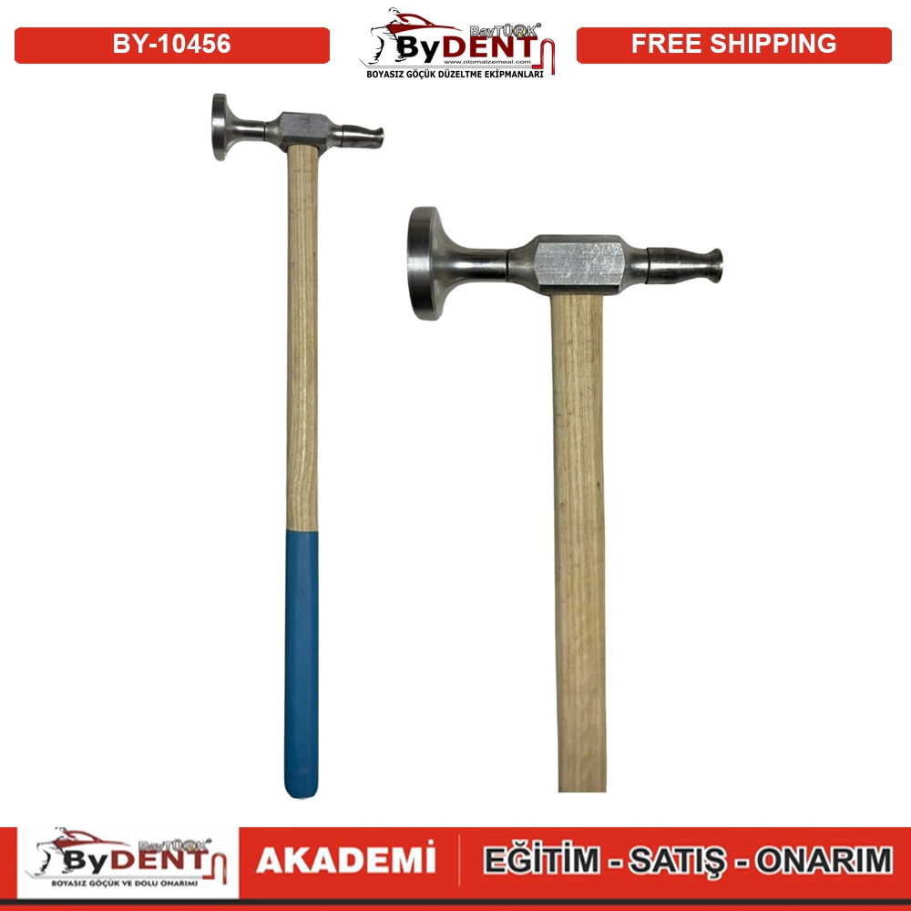 Pdr Boyasız Göçük Düzeltme Çekiç Değişken Çift Taraflı Alüminyum Gövde Ağaç Sap