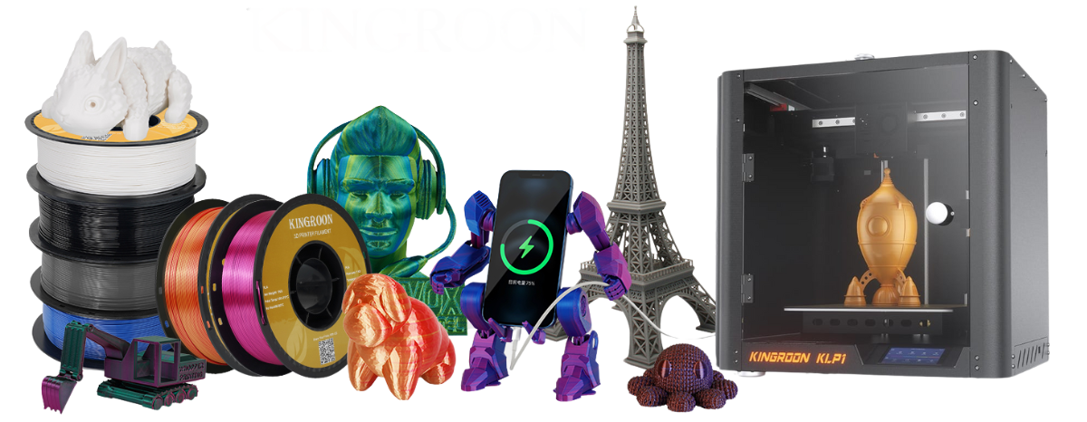 Kingroon Dual-Color PLA Filament Görsel 3