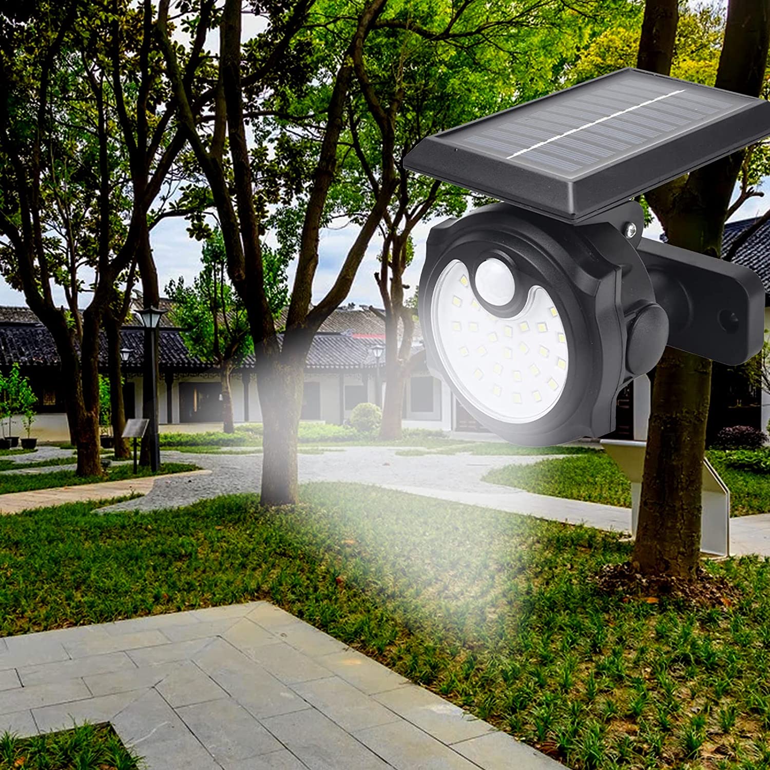 Powermaster SH-1705A 26 Ledli Sensörlü 3 Modlu Solar İndiksiyon Duvar Lambası İçerik