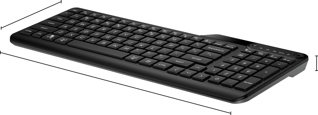 k_dimensions ile hp klavye