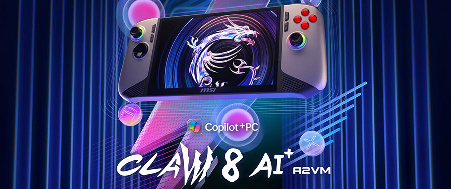 MSI CLAW 8 AI+ A2VM SUPER PACK-220TR Dokunmatik Oyun Kontrolcüsü H2