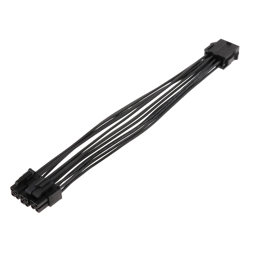 CPU 8-pin to 8+4pin Power Extension Cable Length 20cm - Black