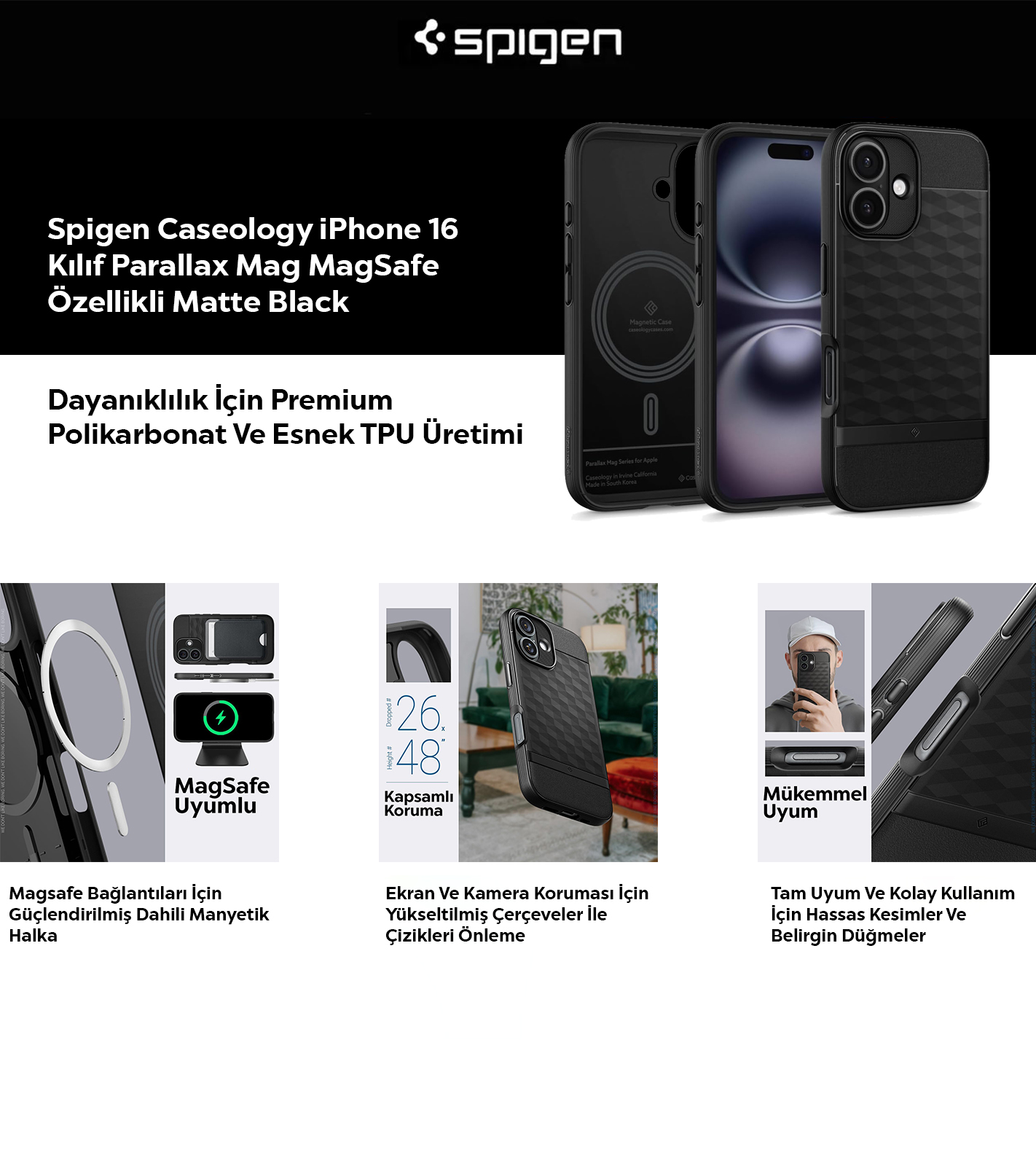 Spigen Kılıf Özellikleri