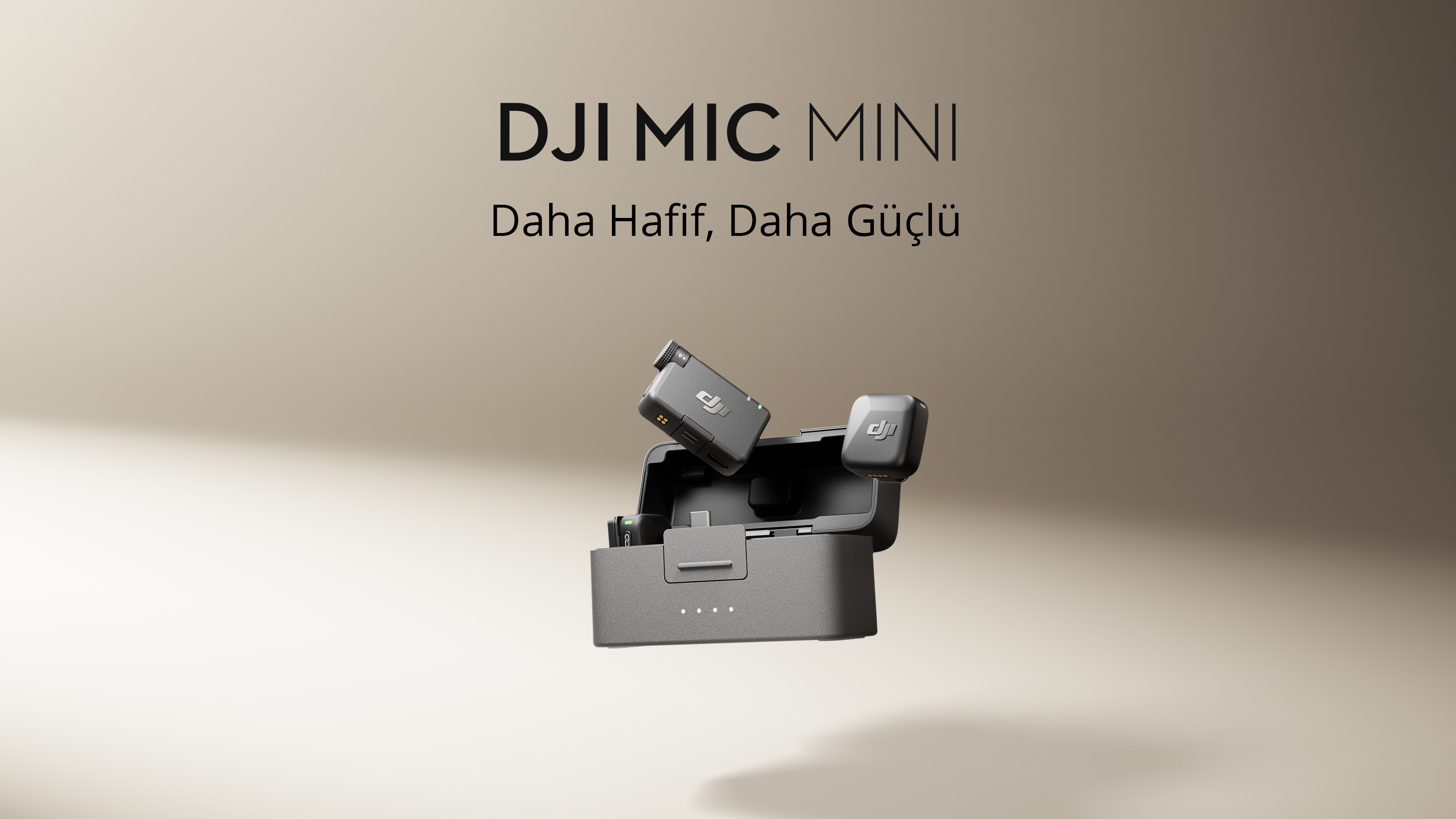 DJI Mic Mini (2 TX + 1 RX + Şarj Kutusu) Kablosuz Yaka Fiyatı