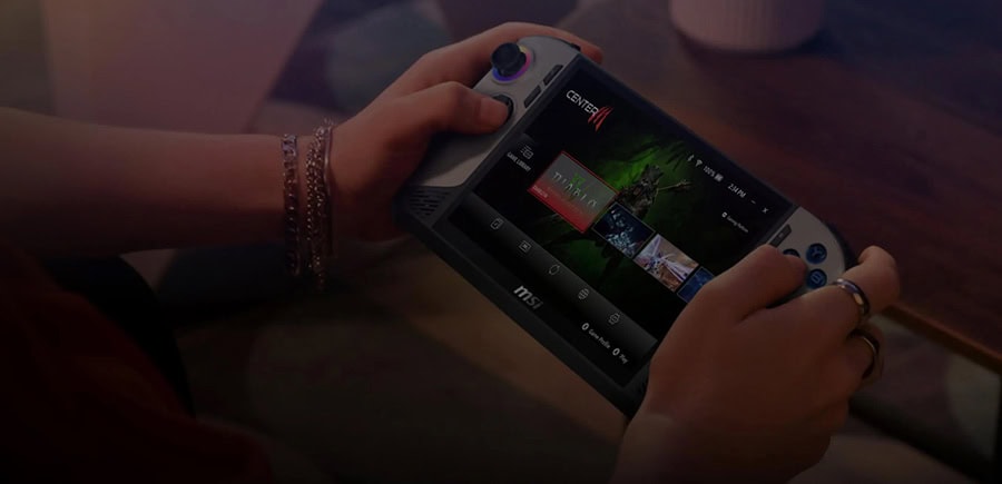 MSI CLAW 8 AI+ A2VM SUPER PACK-220TR Dokunmatik Oyun Kontrolcüsü H8