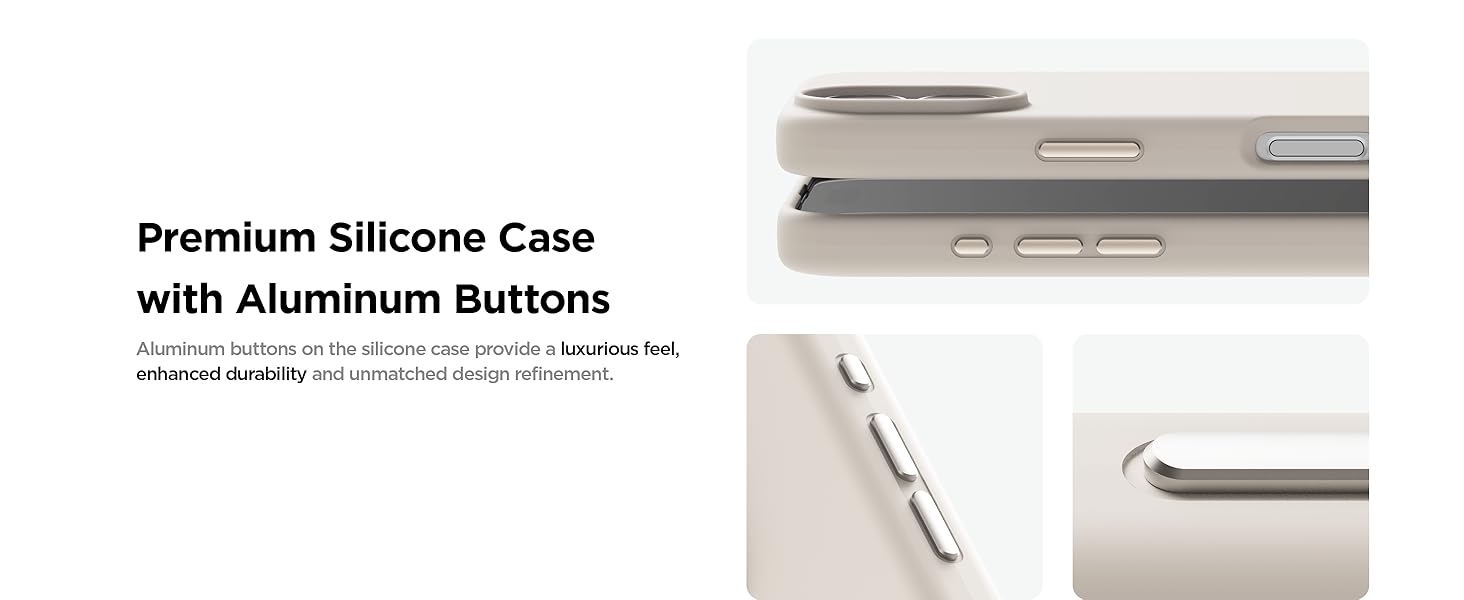 Apple iPhone 16 Plus Sert Kivi Kapak Silikon Telefon Kılıfı - Şık ve Zarif