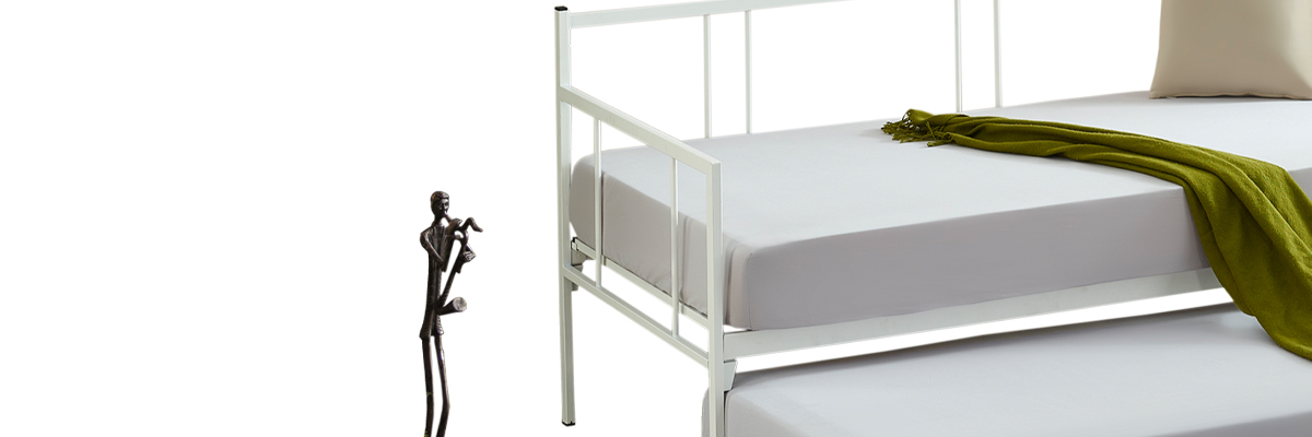 Forte Yavrulu Daybed-Beyaz