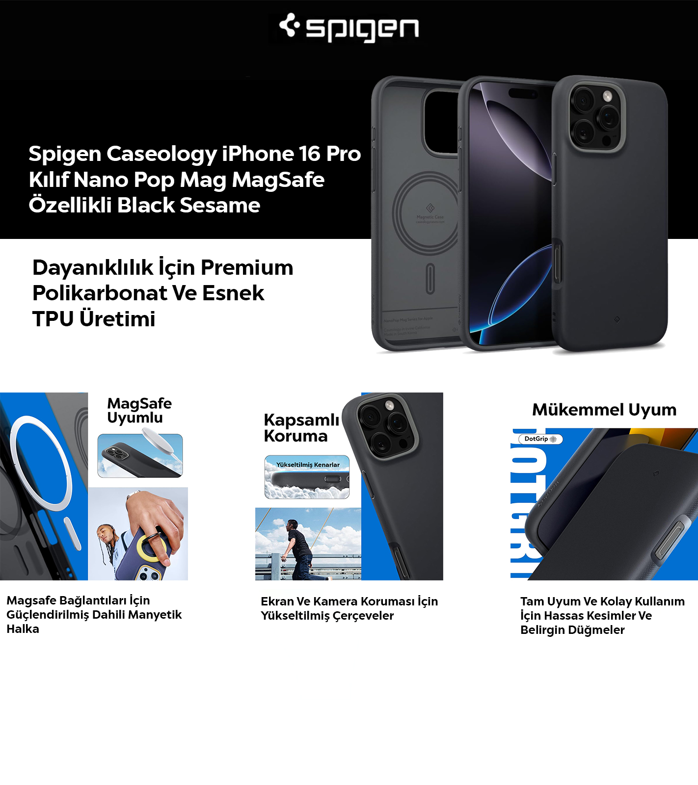 Spigen Kılıf Özellikleri