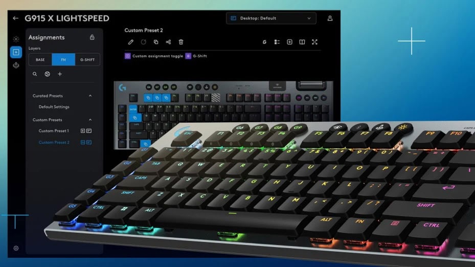 G915 X Wireless Mechanical Gaming Keyboard Feature 03