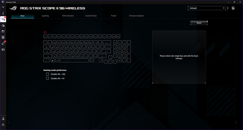 ROG Strix Scope II 96 Wireless White Edition
