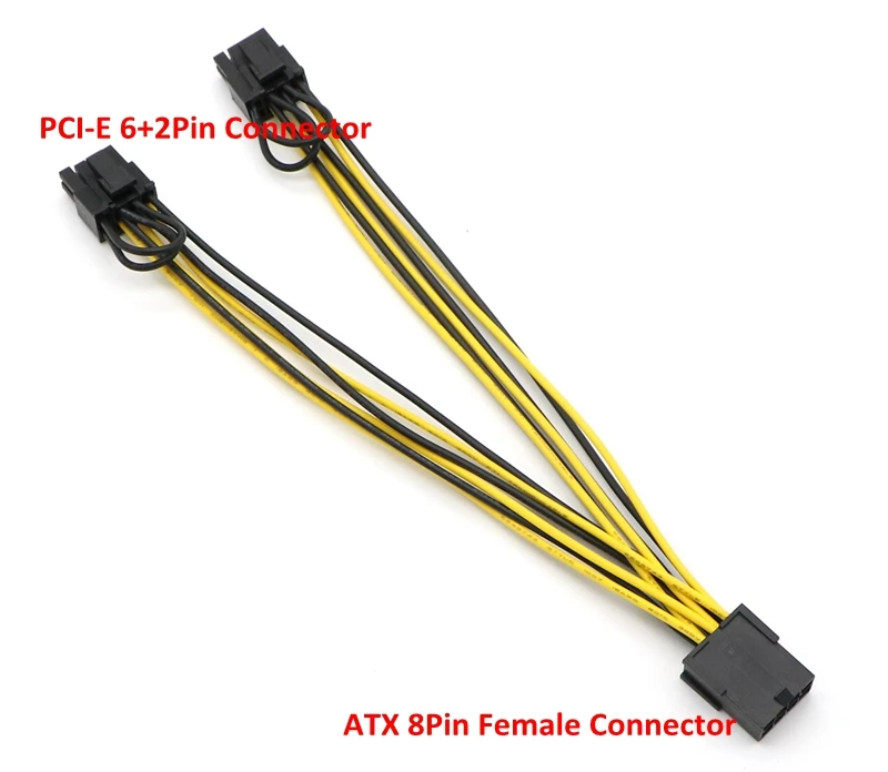ATX 8Pin Female to Dual 6+2Pin (4)