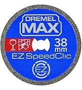 Dremel MAX Yüksek Performanslı Kesme Diski (SC545DM) Elmas Kesme Diski EZ SpeedClic Sistemli, 38 ...