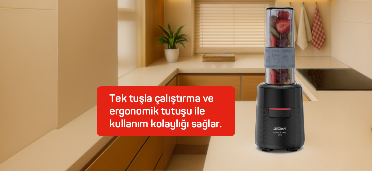 Arzum Shake’N Take Lite Hero Banner