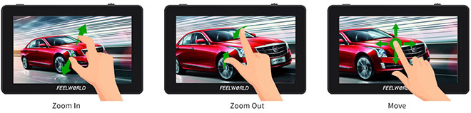 zhiyun vinç monitörü