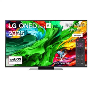 LG 55QNED86A6A 55 inç 139 cm 4K Smart TV AI Sihirli Kumanda HDR10 webOS25,Uydu A