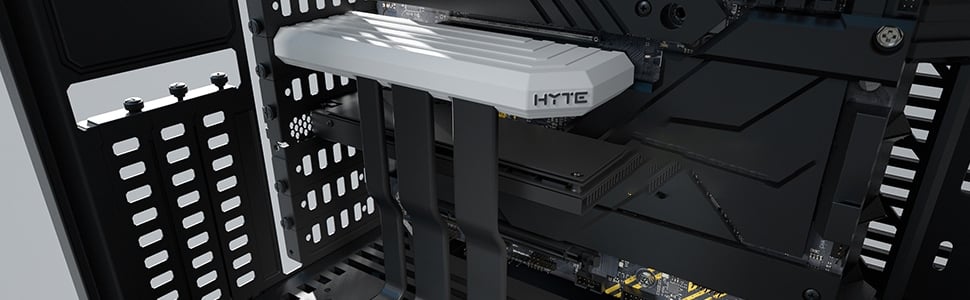 Hyte Y60 Siyah Beyaz Temperli Cam Usb 3 2 E Atx Premium Mid Tower Gaming Kasa Cs Hyte Y60 Bw H6