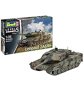 Revell model kiti I Leopard 2 A6M+ I Detaylı seviye 5 zırh seti I 250 parça I Ölçek...