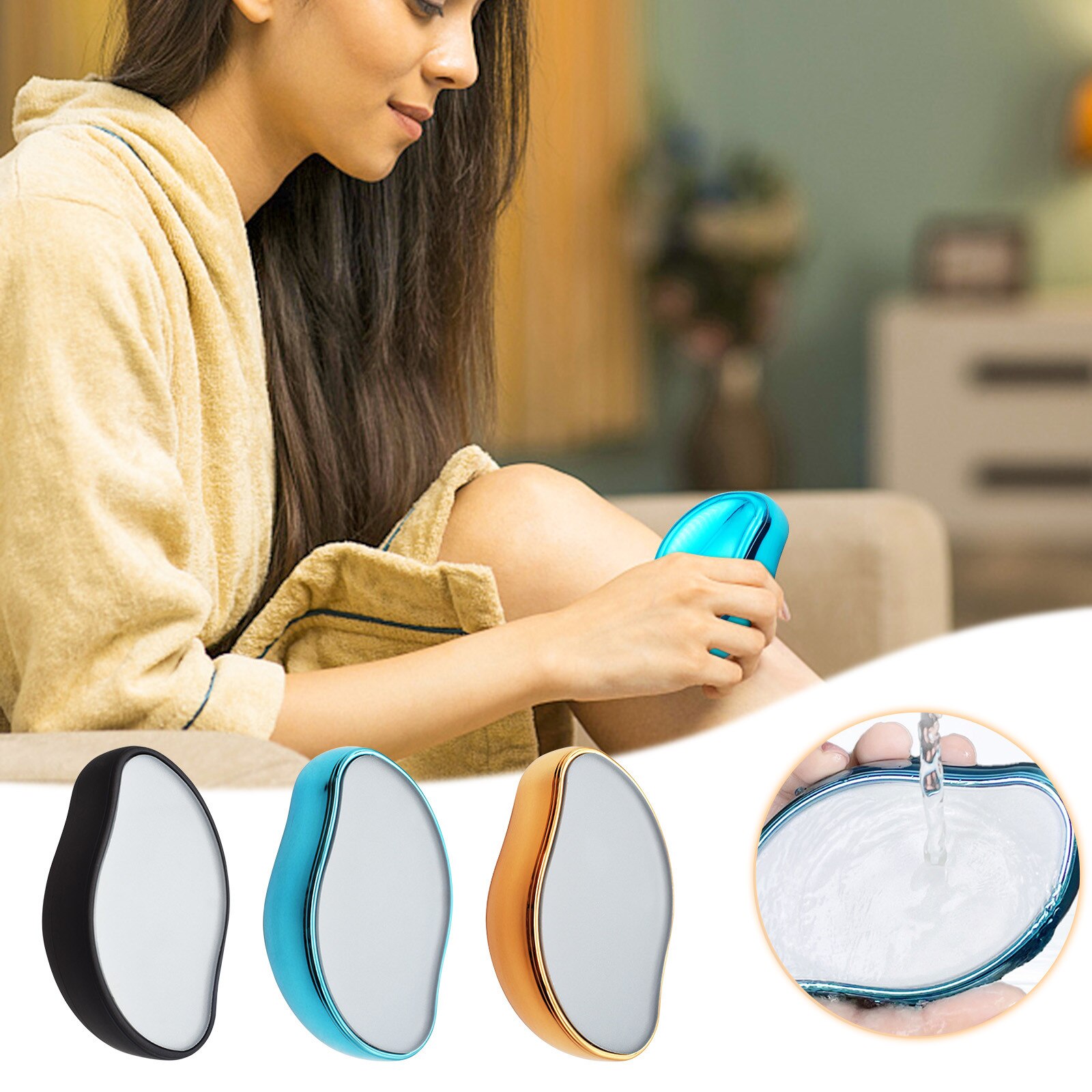 Kristal Epilatör Crystal Eraser yan görünüş