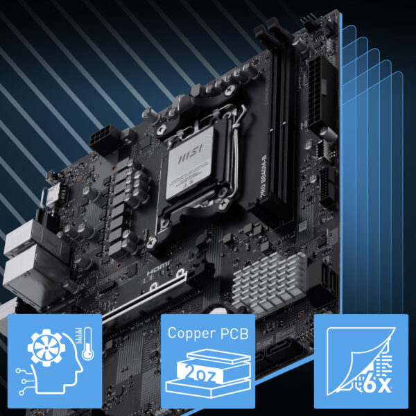 MSI PRO B840M-B Anakart H4