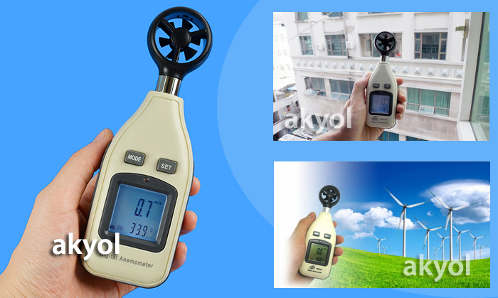 rüzgar ölçer anemometre