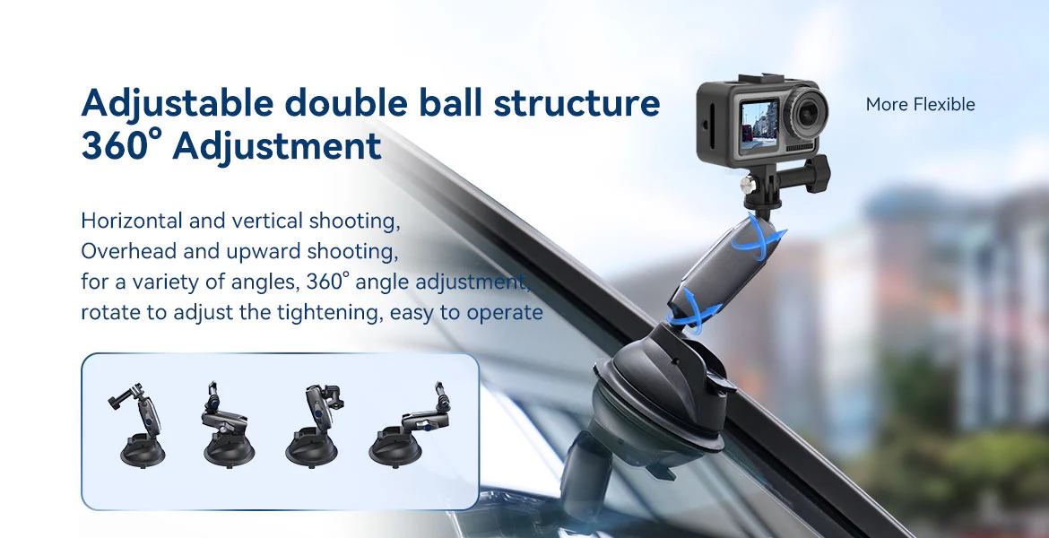 Aluminum Suction Cup Mount