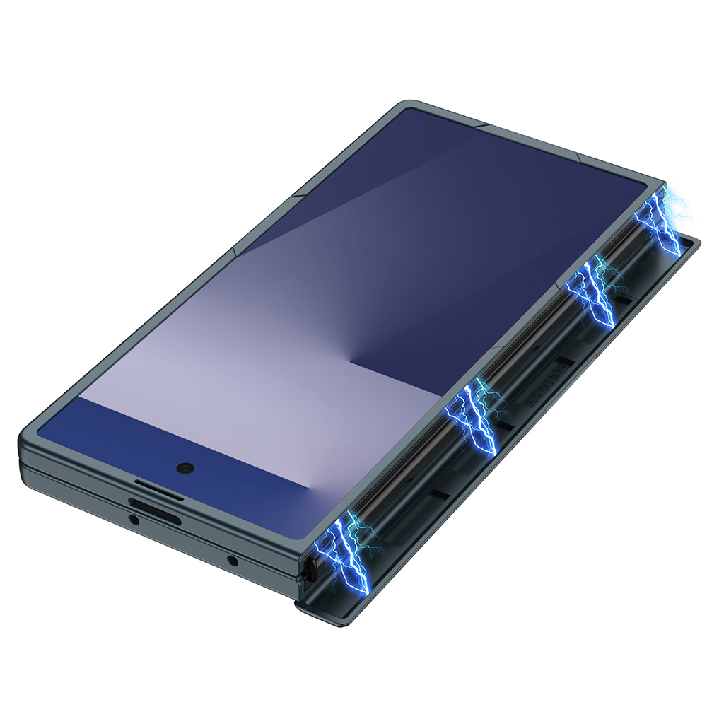 Galaxy Z Fold 7 Kılıf Zore Kıpta Standlı Kapak - 10