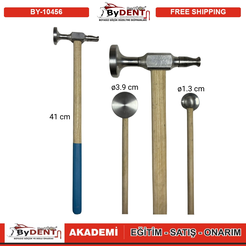 Pdr Boyasız Göçük Düzeltme Çekiç Değişken Çift Taraflı Alüminyum Gövde Ağaç Sap