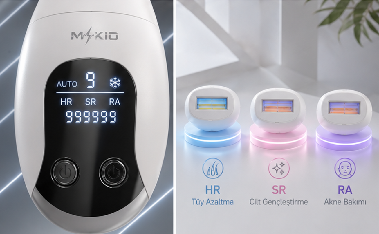 MKİO IPL akıllı ekran HR SR RA fonksiyonları