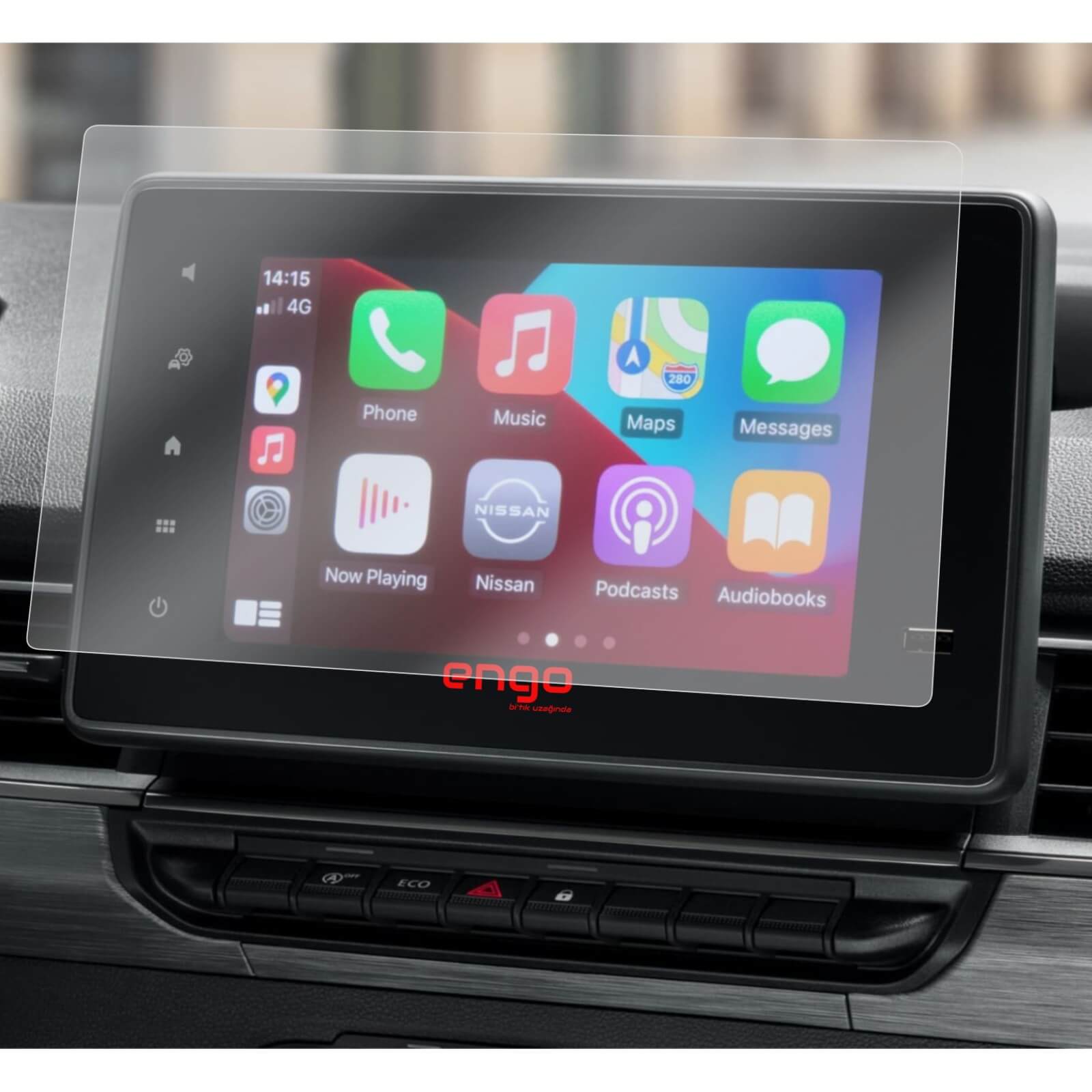 Nissan Townstar Van 8 inç Multimedya Mat Ekran Koruyucu