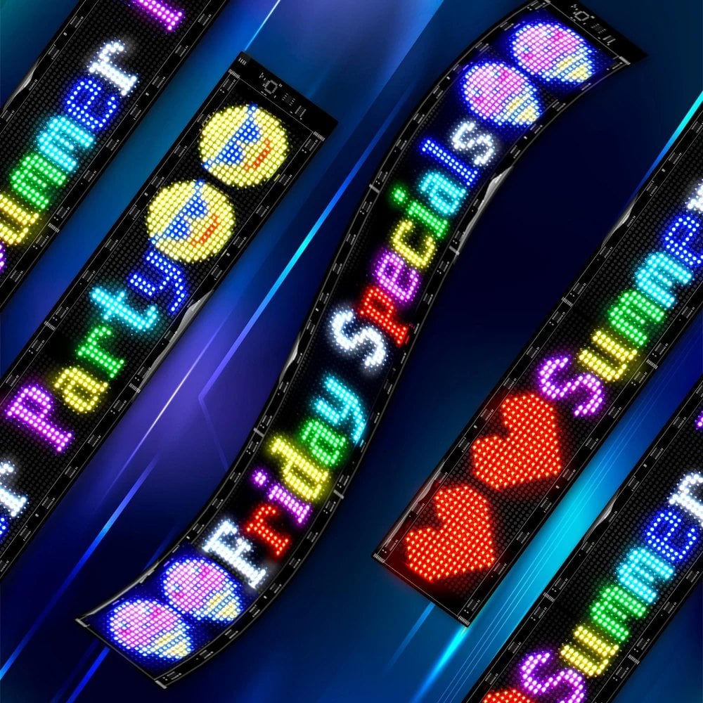 Powermaster PM-23826 20x66cm Kayan Yazı Led Tabela 