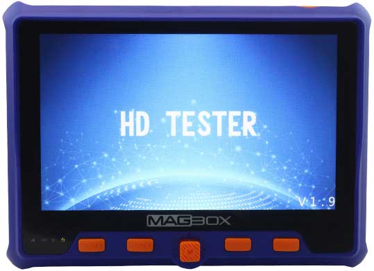 Magbox AHD-TVI-CVI-Analog-HDMI El Tipi Kamera Test Cihazı
