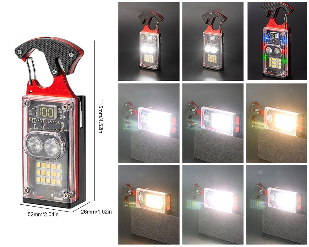 Powermaster PM-23731 Fenerli Çakmak Anahtarlık
