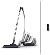 Rowenta Swift Power Cyclonic elektrikli süpürge, torbasız, 900 W motor, büyük toz haznesi 1,2 l...